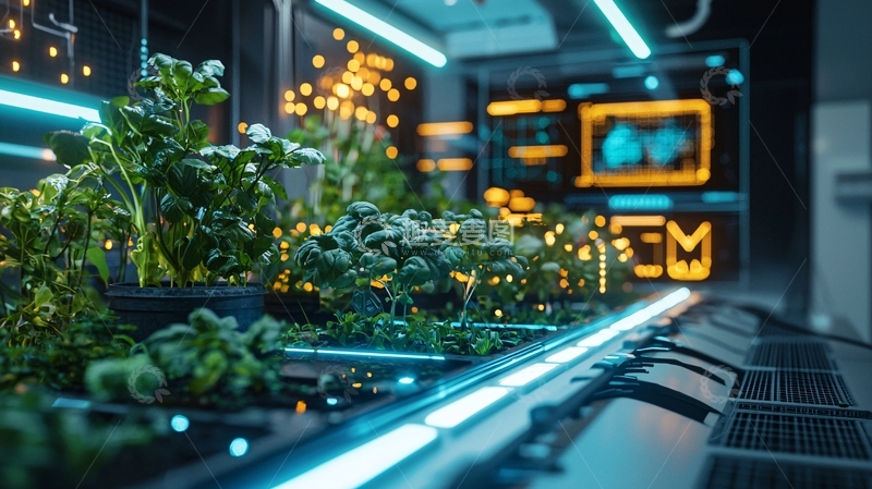 高清大图下载【趣麦麦图】未来科技农业