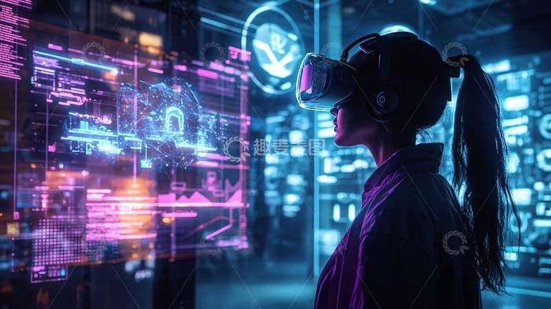 高清大图下载【趣麦麦图】虚拟现实