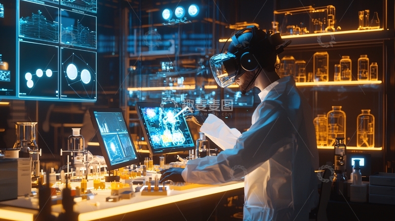 高清大图下载【趣麦麦图】科学家