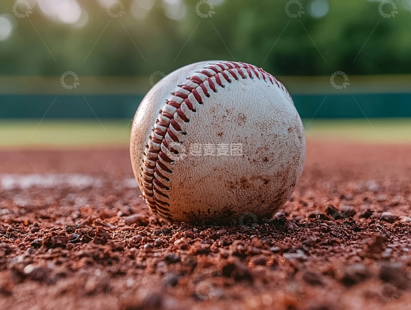 高清大图下载【趣麦麦图】棒球静物特写