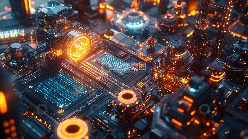 高清大图下载【趣麦麦图】未来科技城市68