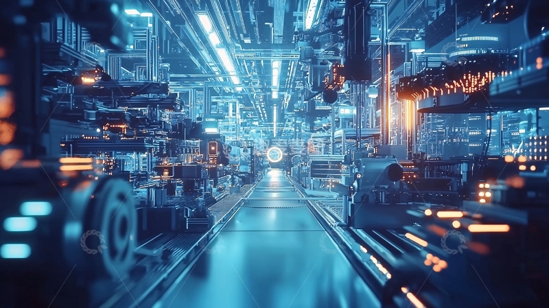 高清大图下载【趣麦麦图】未来科技感通道