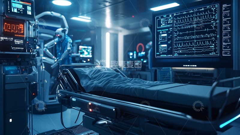 高清大图下载【趣麦麦图】未来医院病房10