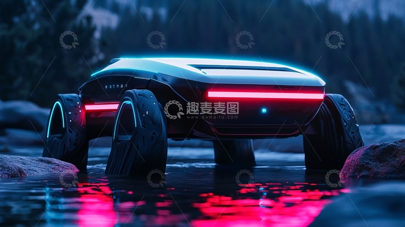 高清大图下载【趣麦麦图】未来概念车