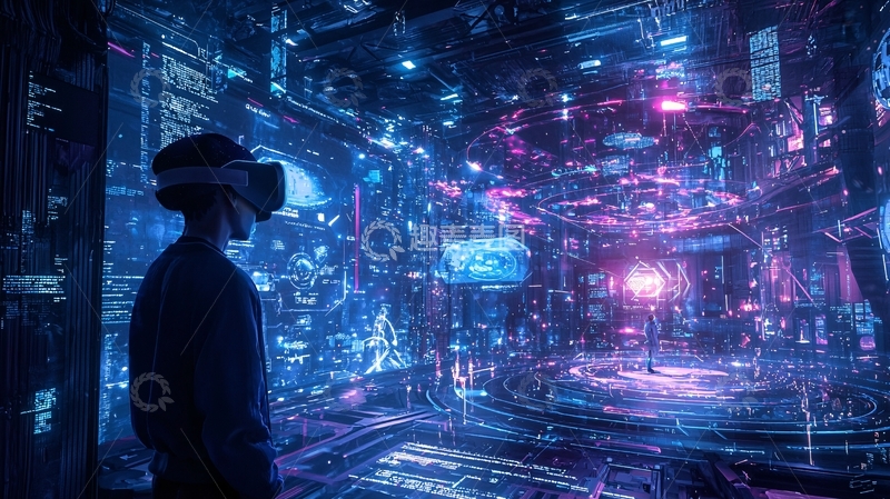 高清大图下载【趣麦麦图】虚拟现实体验19