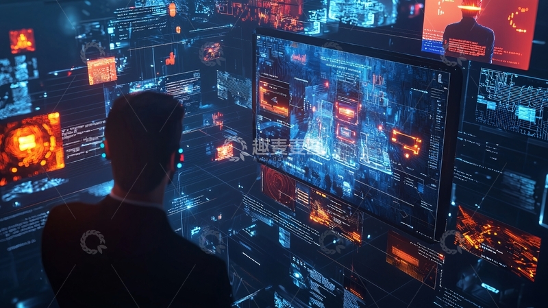 高清大图下载【趣麦麦图】未来科技