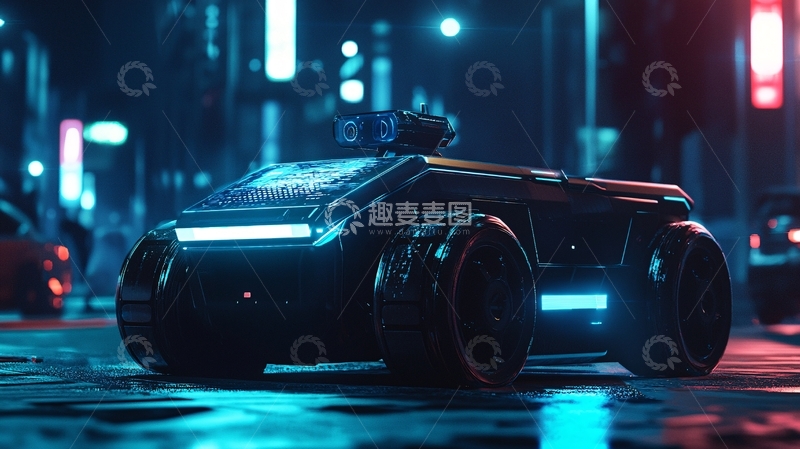 高清大图下载【趣麦麦图】未来科技感车辆
