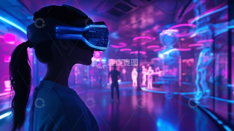 高清大图下载【趣麦麦图】虚拟现实体验22