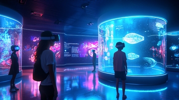 虚拟现实海洋馆