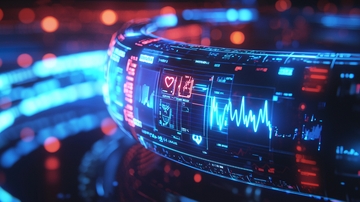 科技感十足的未来医疗设备