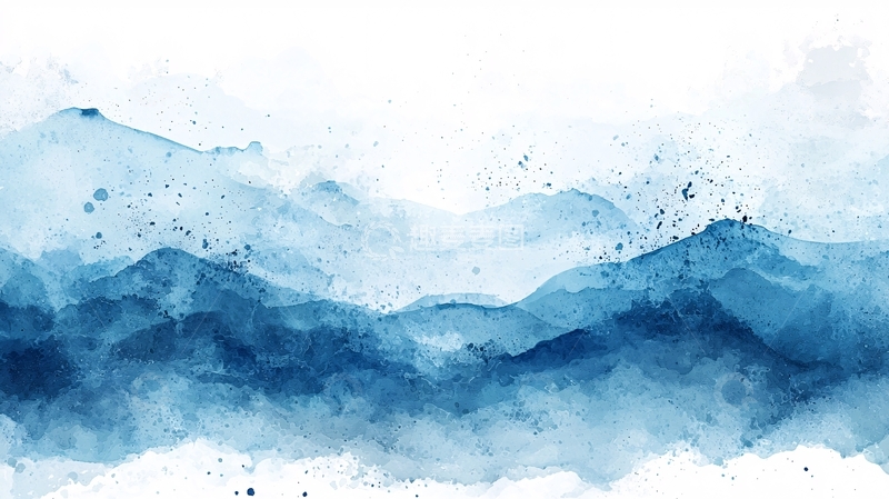 高清大图下载【趣麦麦图】水墨山水画意境