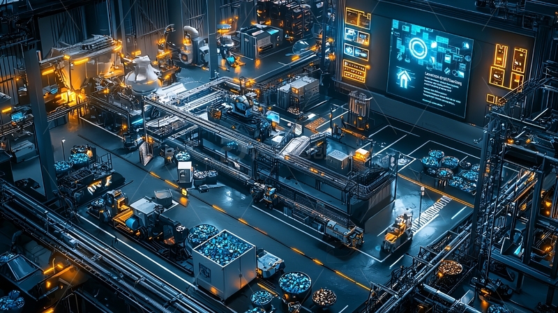 高清大图下载【趣麦麦图】未来工厂