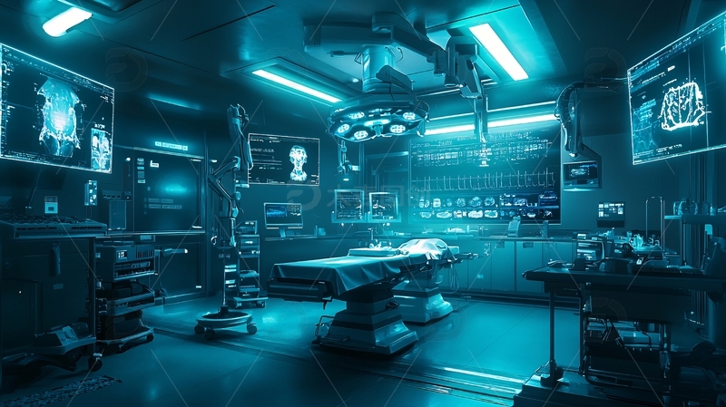 高清大图下载【趣麦麦图】未来手术室