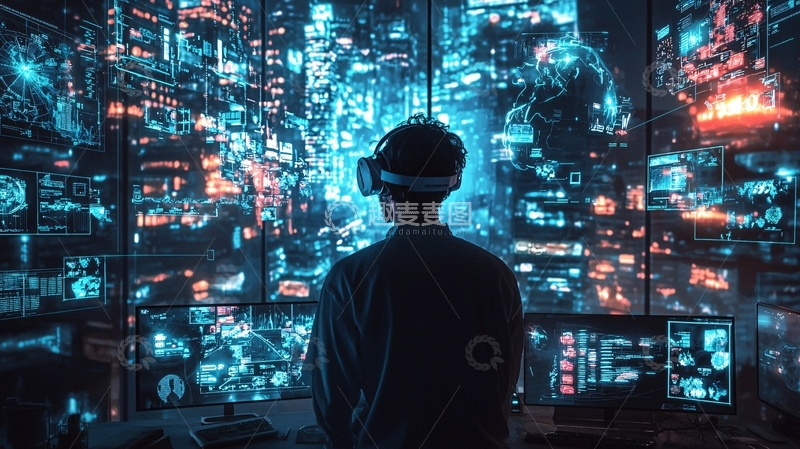 高清大图下载【趣麦麦图】虚拟现实