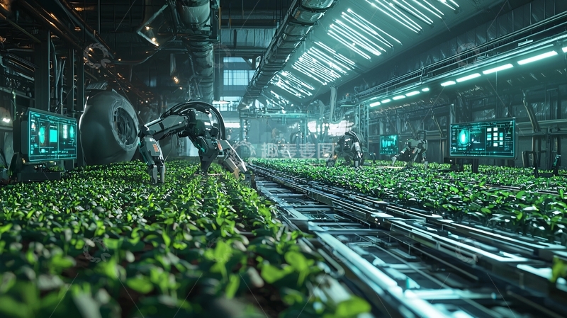 高清大图下载【趣麦麦图】未来农业