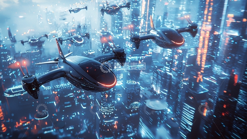 高清大图下载【趣麦麦图】未来城市