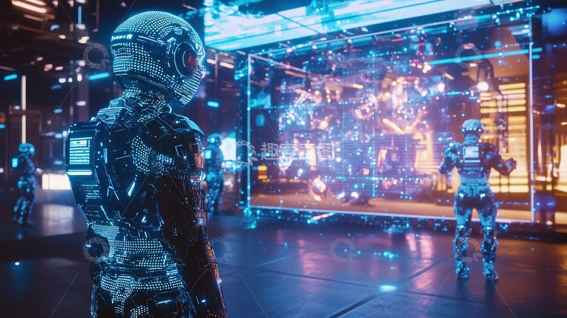 高清大图下载【趣麦麦图】未来科技感场景