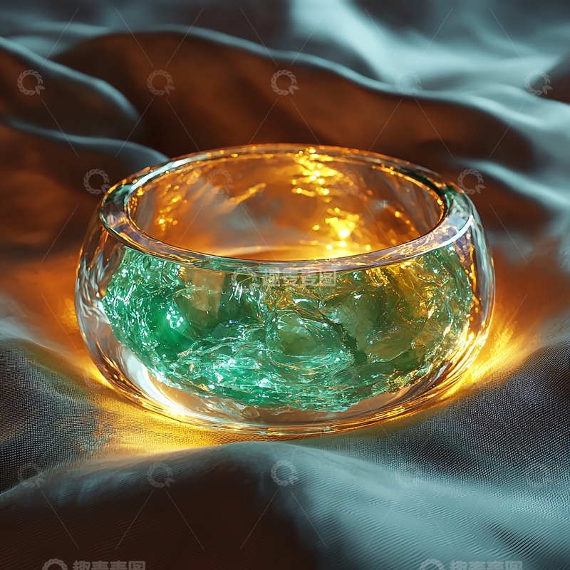 高清大图下载【趣麦麦图】晶莹剔透的玻璃容器