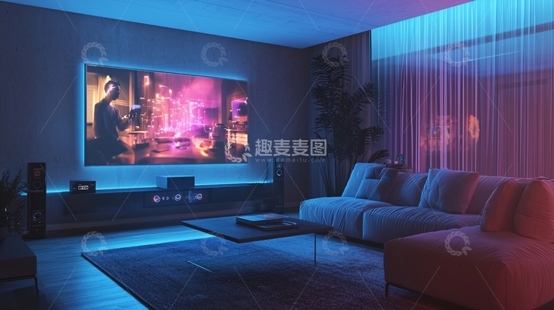 高清大图下载【趣麦麦图】家居影院