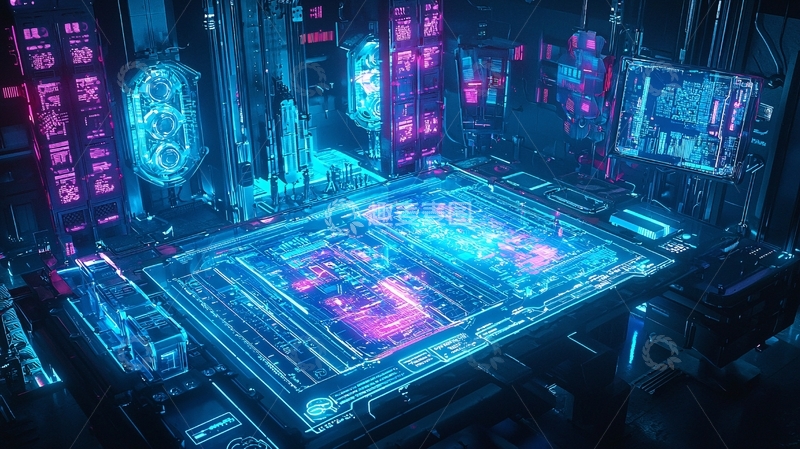 高清大图下载【趣麦麦图】未来科技感城市