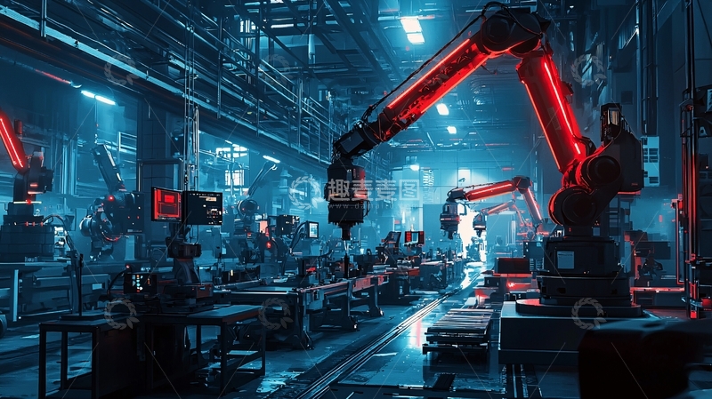 高清大图下载【趣麦麦图】未来工厂