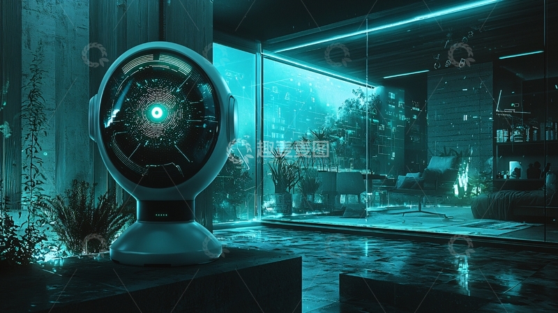 高清大图下载【趣麦麦图】未来科技感家居