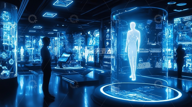 高清大图下载【趣麦麦图】未来科技感场景