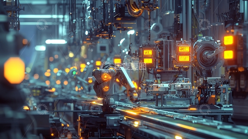 高清大图下载【趣麦麦图】未来工厂