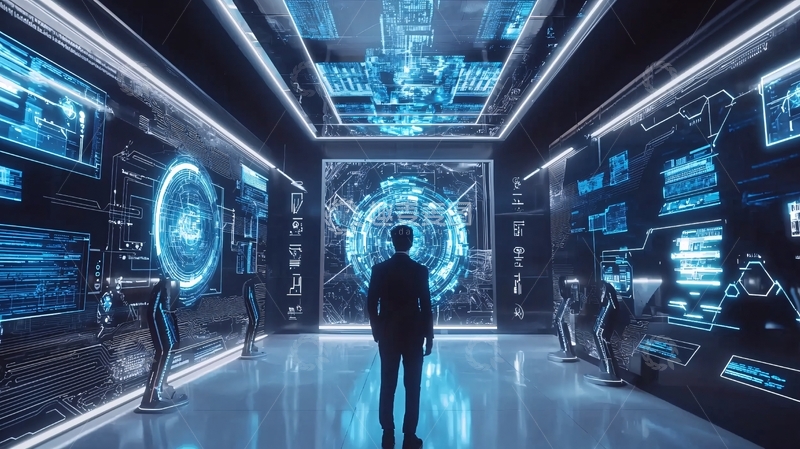 高清大图下载【趣麦麦图】未来科技感场景