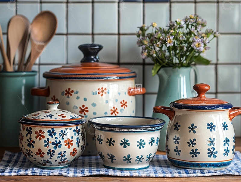 高清大图下载【趣麦麦图】复古厨房用具静物