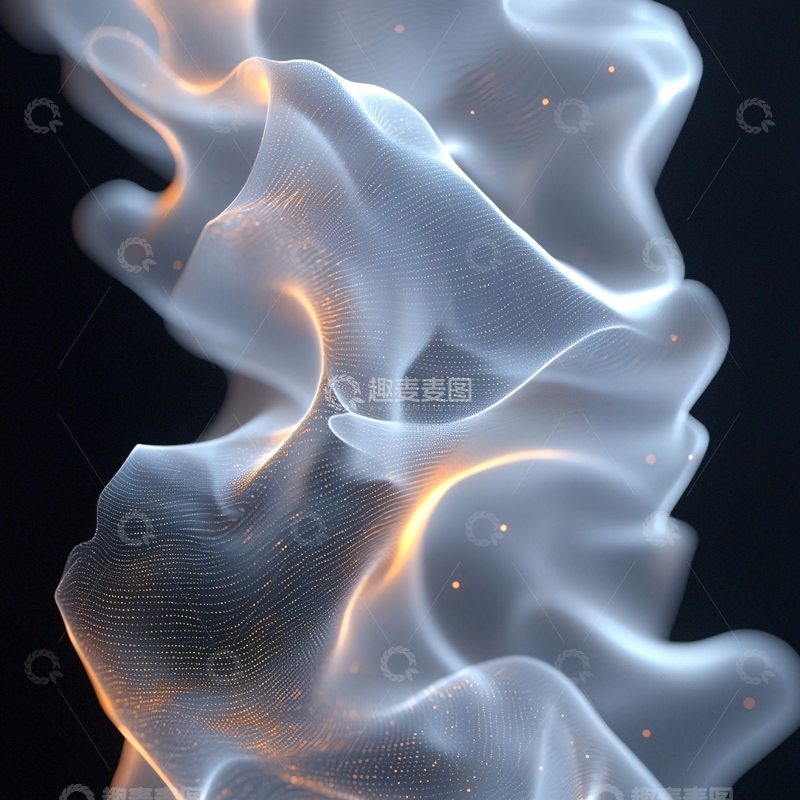 高清大图下载【趣麦麦图】流动纱线