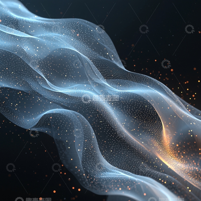 高清大图下载【趣麦麦图】抽象波浪线条