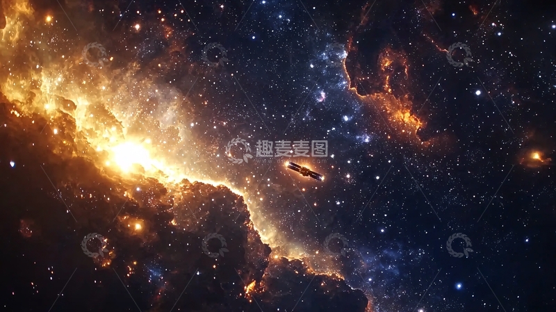 高清大图下载【趣麦麦图】宇宙星云