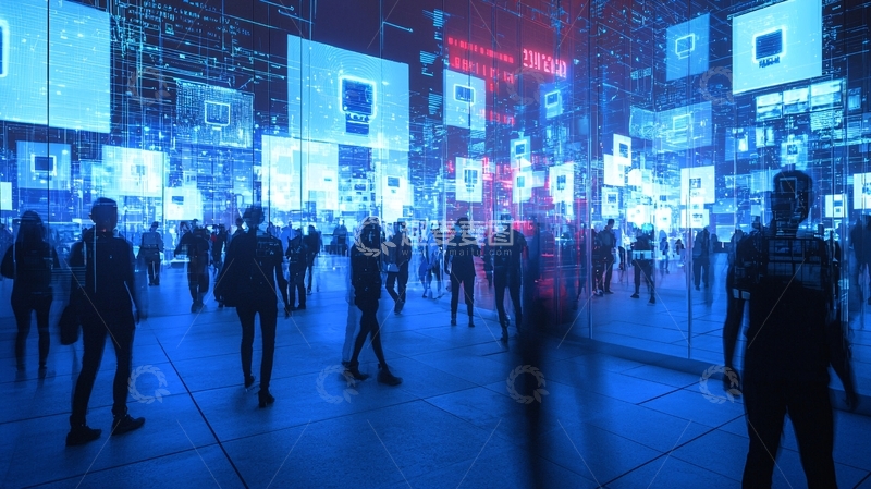 高清大图下载【趣麦麦图】数字城市8