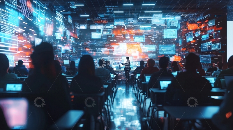 高清大图下载【趣麦麦图】数字时代