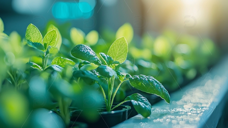 水培蔬菜幼苗