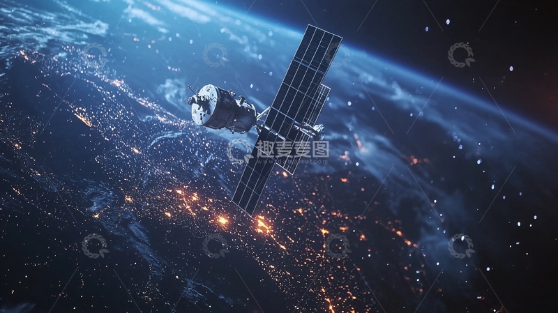 高清大图下载【趣麦麦图】地球卫星