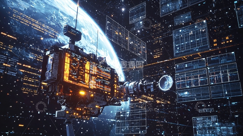 高清大图下载【趣麦麦图】宇宙飞船