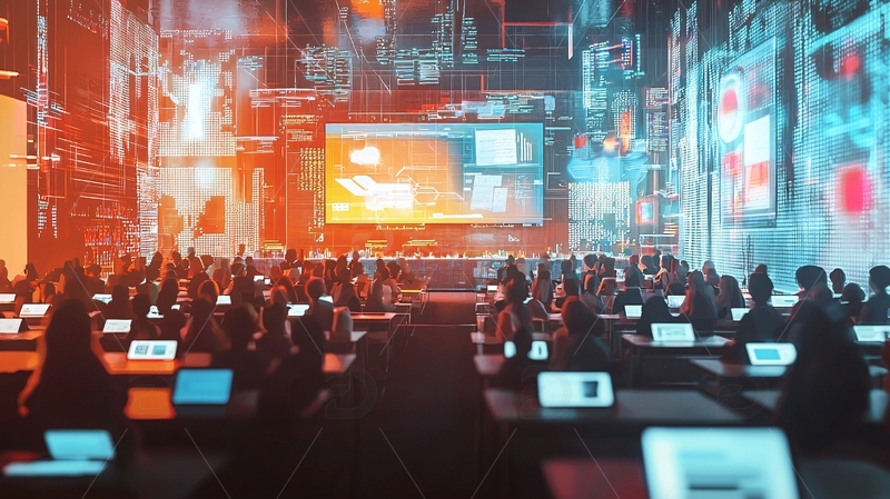 高清大图下载【趣麦麦图】科技大会