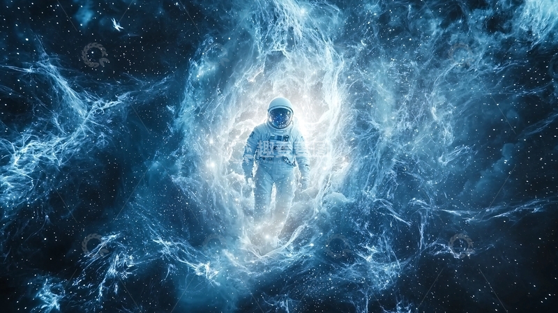 高清大图下载【趣麦麦图】太空宇航员