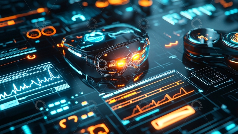 高清大图下载【趣麦麦图】科技感十足的未来设备