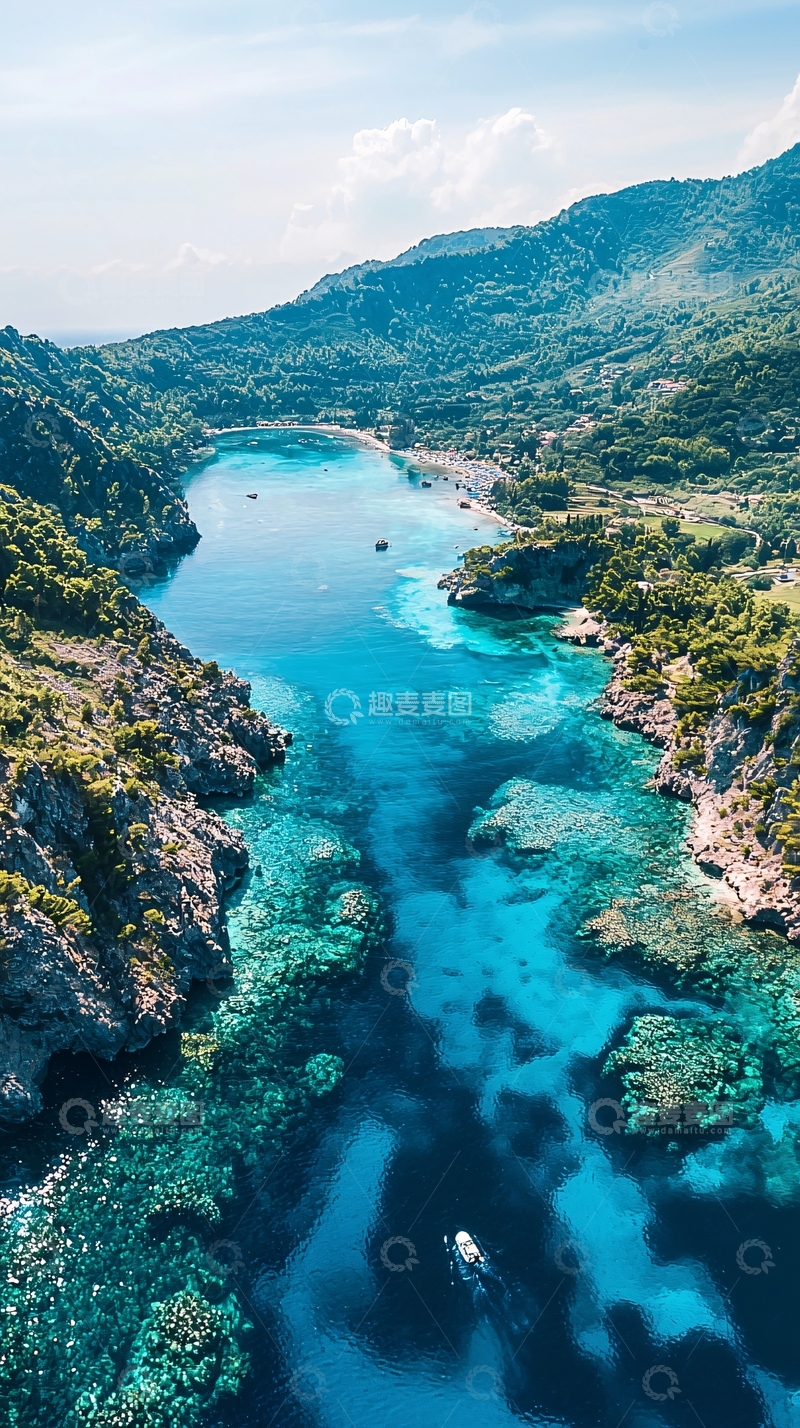 高清大图下载【趣麦麦图】峡湾