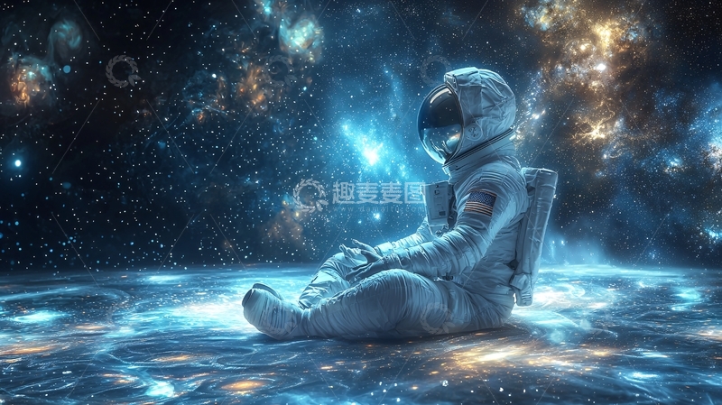 高清大图下载【趣麦麦图】宇宙宇航员