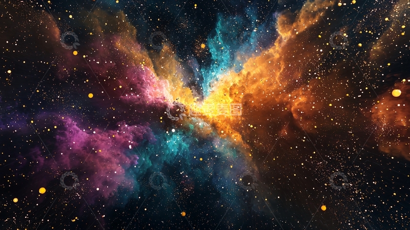 高清大图下载【趣麦麦图】宇宙星云