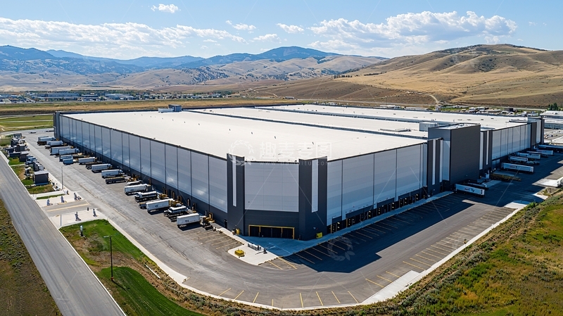 高清大图下载【趣麦麦图】大型仓库建筑外观