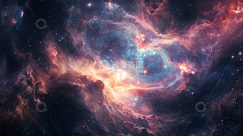 高清大图下载【趣麦麦图】宇宙星云高清图片