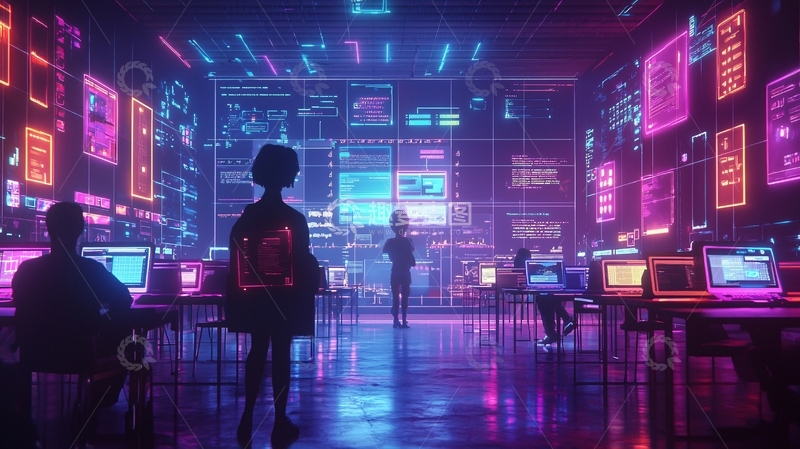 高清大图下载【趣麦麦图】未来科技感场景