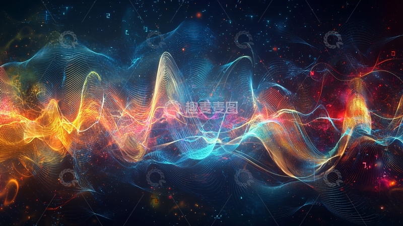 高清大图下载【趣麦麦图】能量波动