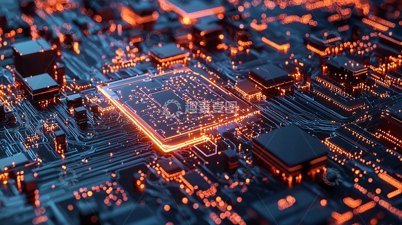 高清大图下载【趣麦麦图】电路板特写