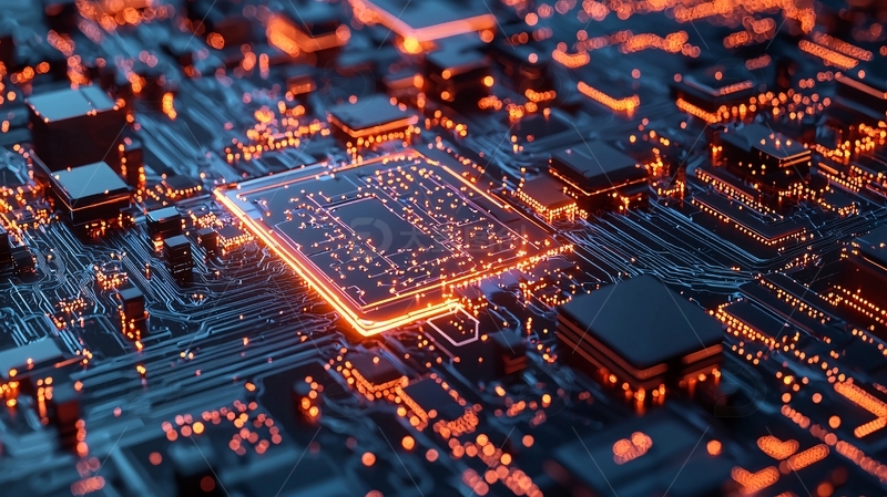 高清大图下载【趣麦麦图】电路板特写